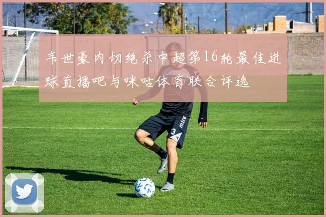 韦世豪内切绝杀中超第16轮最佳进球直播吧与咪咕体育联合评选
